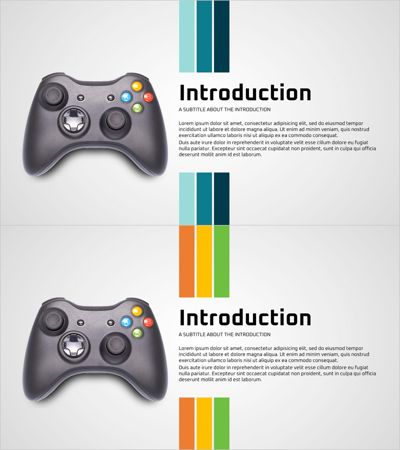 게임 소개 프레젠테이션 목차