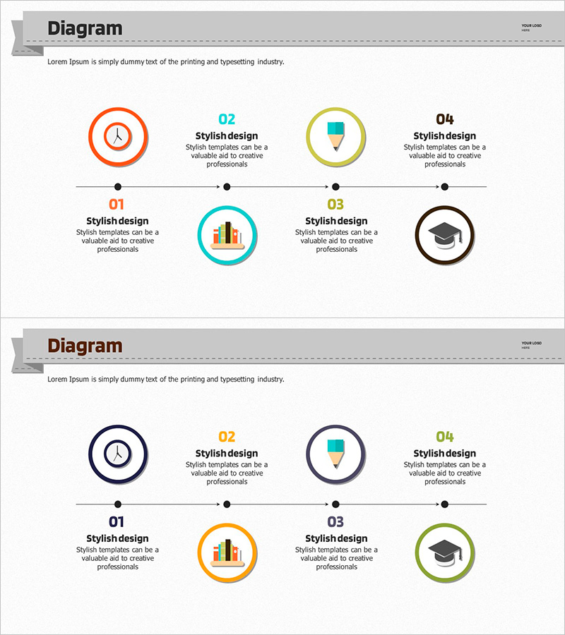 콘텐츠 순서 설명 다이어그램 – 혁신 기술과 미래 계획