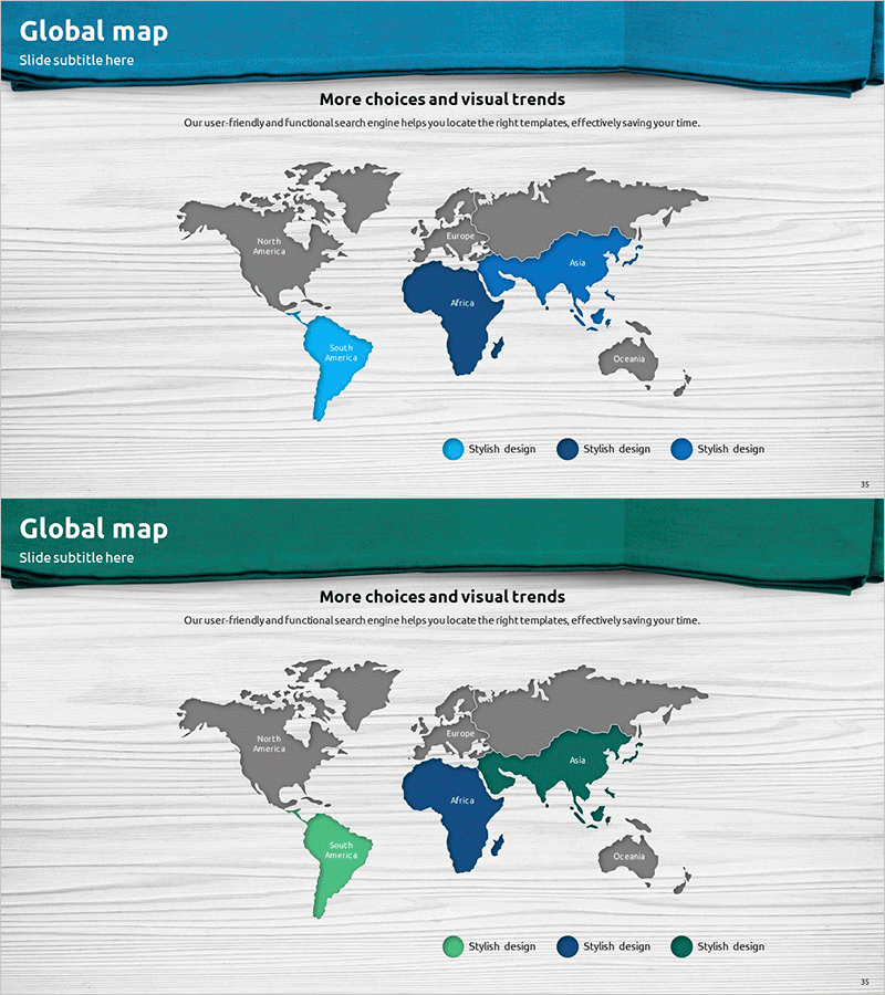글로벌 목표 시장 세계지도 – 타겟 시장을 향한 전략