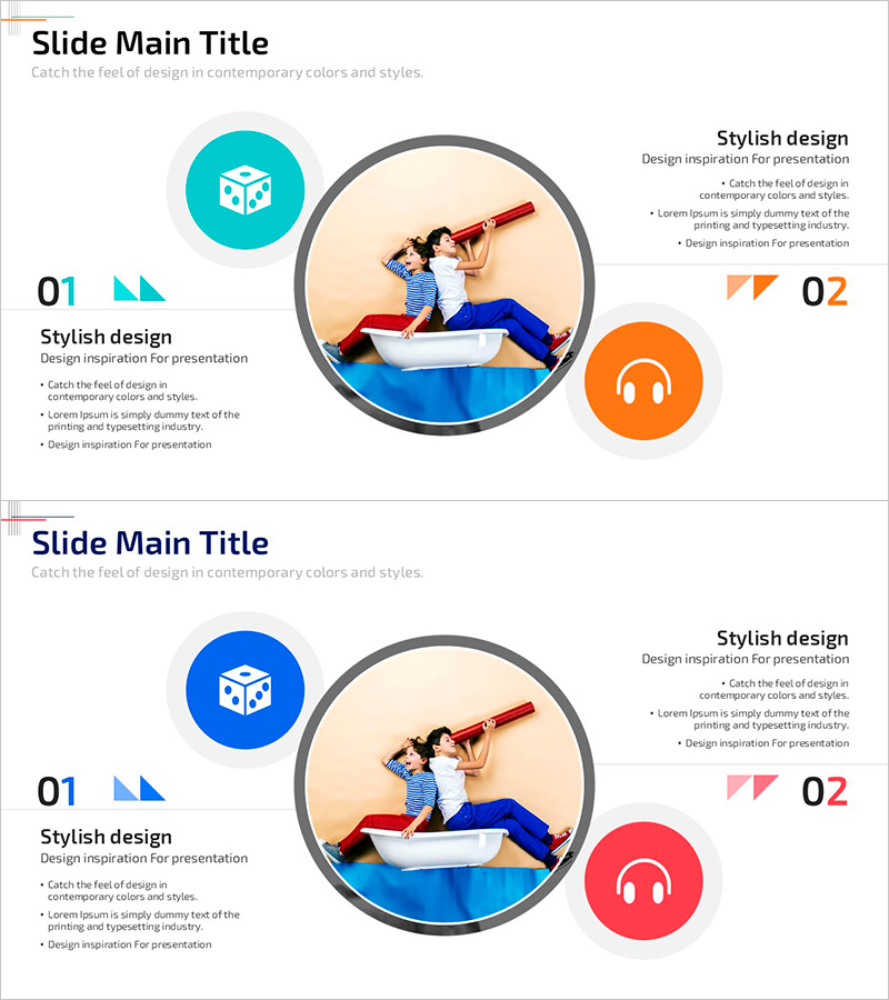 학습 기능 분석 슬라이드 – 나의 스타일로 배우기