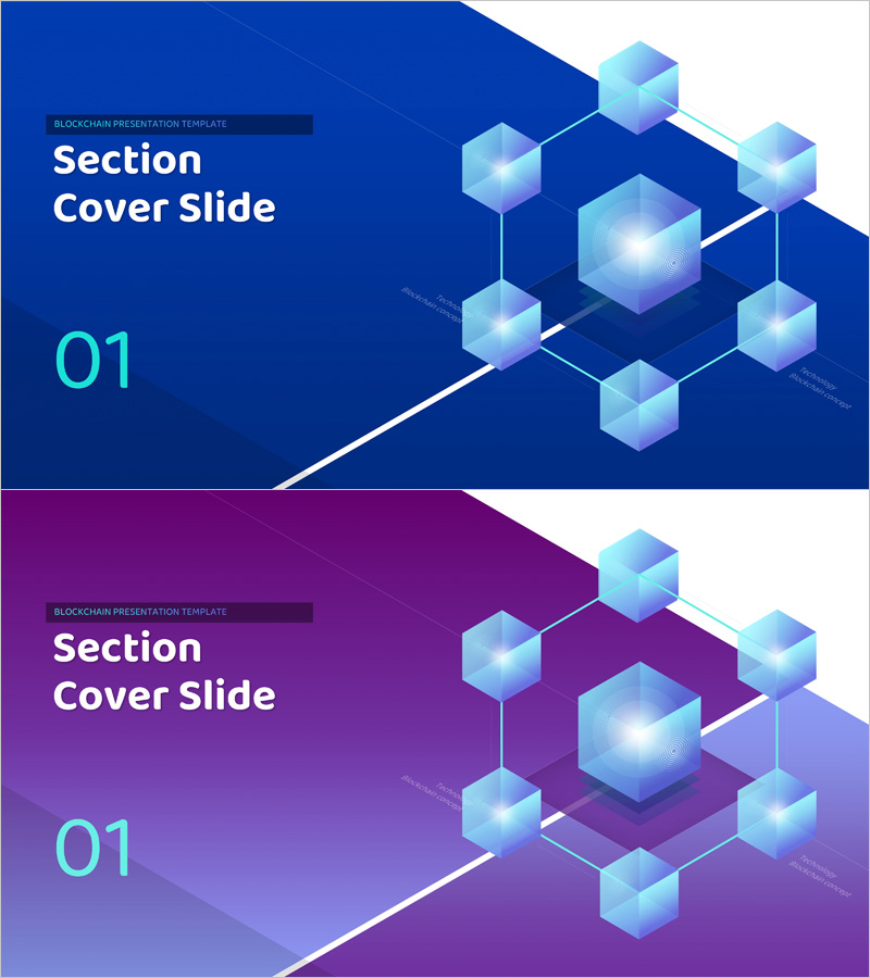 블록체인 템플릿 간지 01 – 혁신적 비즈니스의 시작