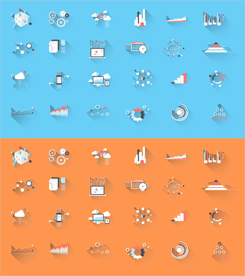 데이터 분석 도구를 활용한 인사이트 아이콘