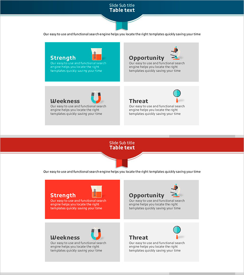 과학 아이콘 스퀘어 텍스트 설명박스