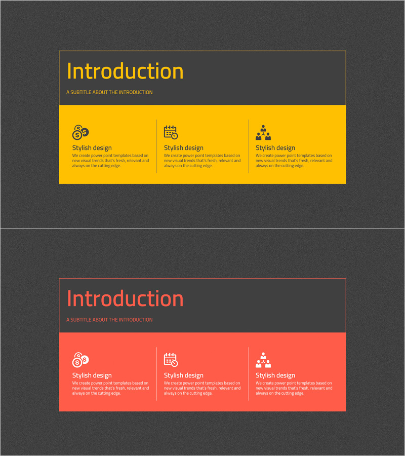 기술 및 서비스 소개 슬라이드 – 창의적 클러스터 디자인