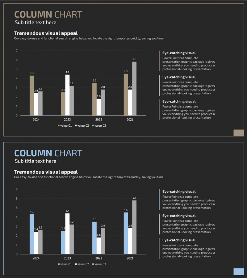 연도별 시장 분석 그래프 – 효과적인 경쟁사 분석 도구