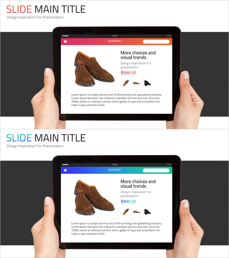 신발 제품 소개 목업 – 고객을 사로잡는 디자인