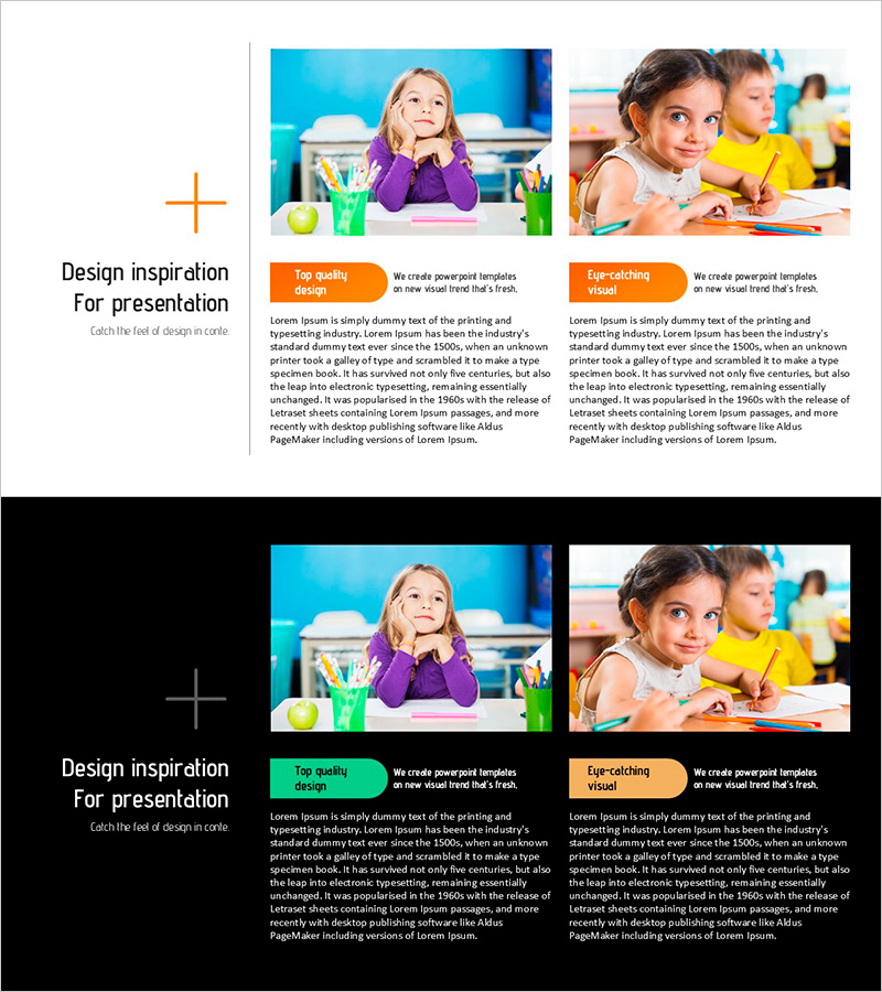 학생 인터뷰 프로그램 슬라이드 – 성공적인 고객 경험