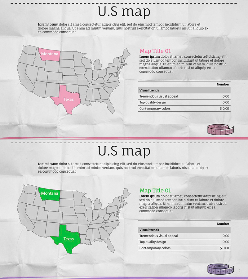 부분 표시된 아메리카 지도 – 시장 및 경쟁사 분석