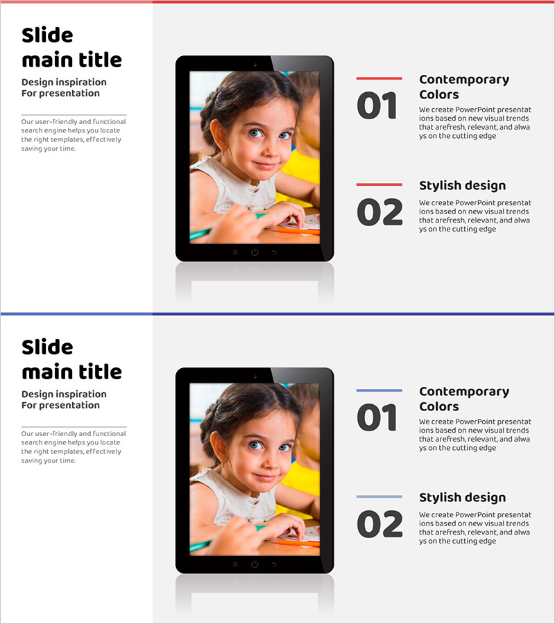 태블릿 학습 포인트 – 현대적 디자인과 효과적인 학습