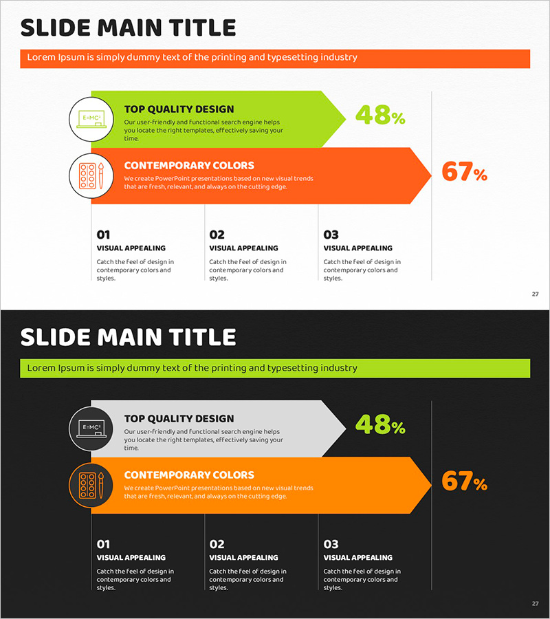 오렌지 그린 달성도 그래프 – 목표 성취를 시각화하다