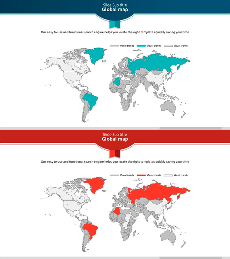 글로벌 시장 분석을 위한 세계지도 – 타겟 시장 시각화