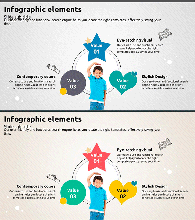 어린이와 다양한 도형 다이어그램 – 창의성과 상상력을 담다