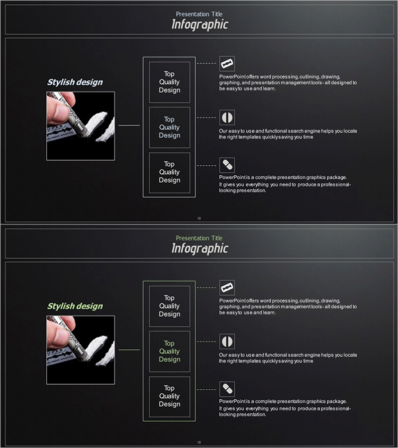 부정적인 마약 성분 설명 다이어그램
