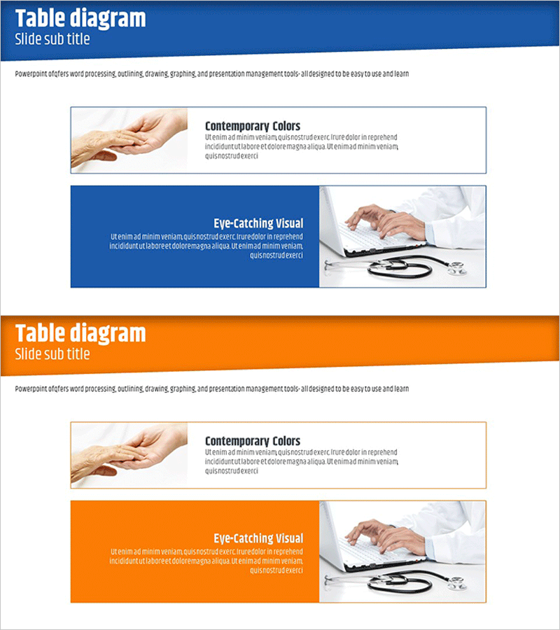 의료 프로그램 소개 슬라이드