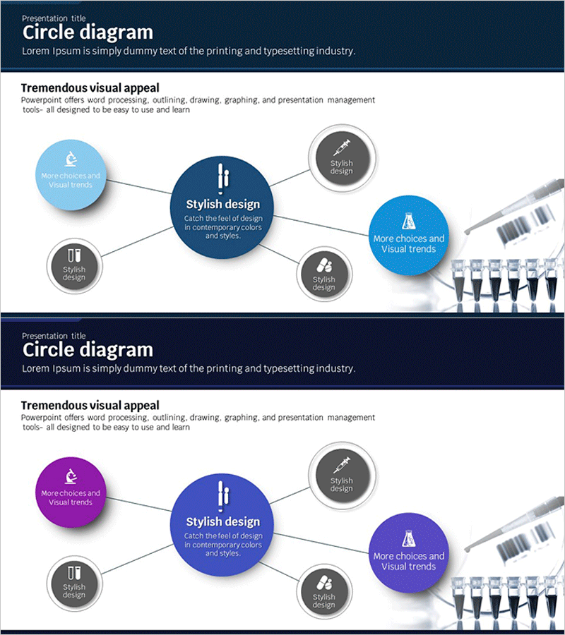 과학 실험영역 확산 다이어그램 – 혁신적인 아이디어 연결