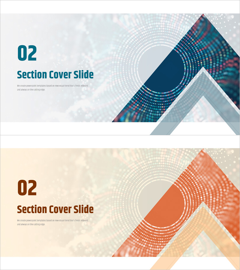 빅데이터 분석 템플릿 간지 – 세련된 비주얼