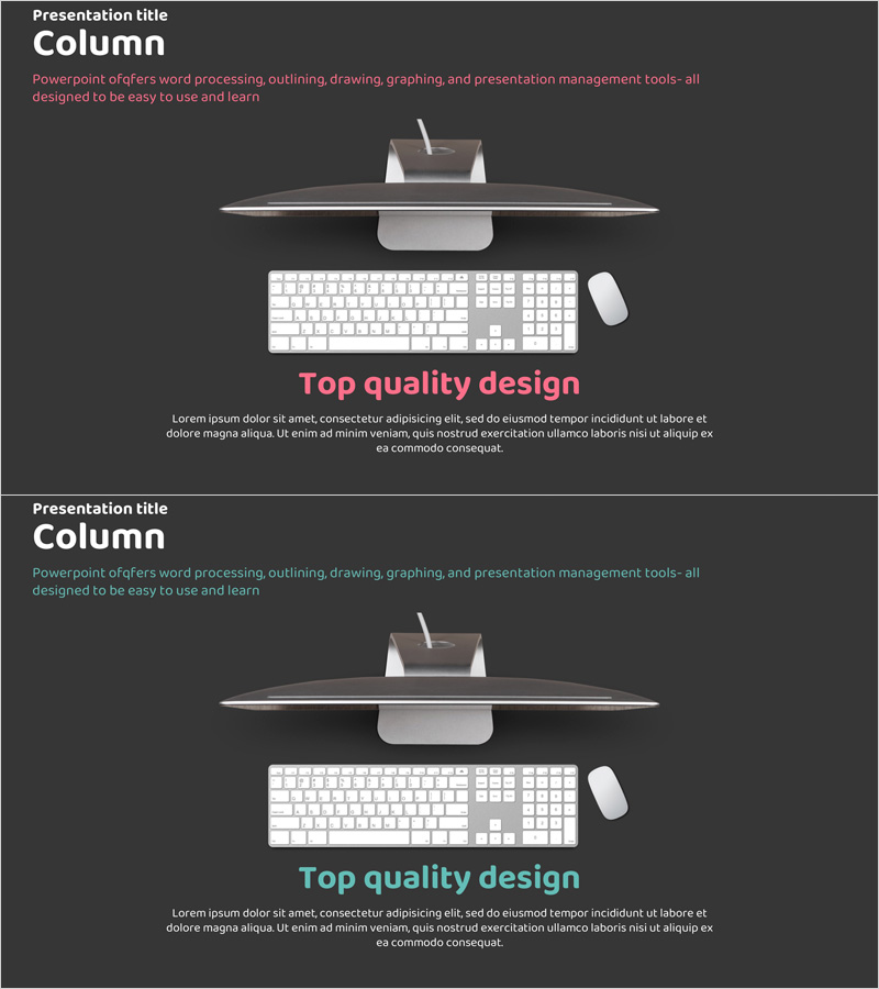 제품 및 서비스 개요 – 분홍 청록