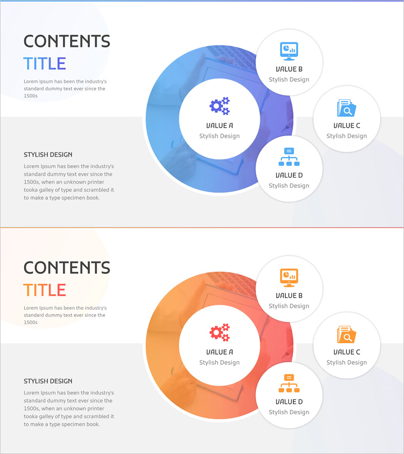 데이터 분석 핵심역량 슬라이드 – 사업 전략의 시각화를 위한 디자인
