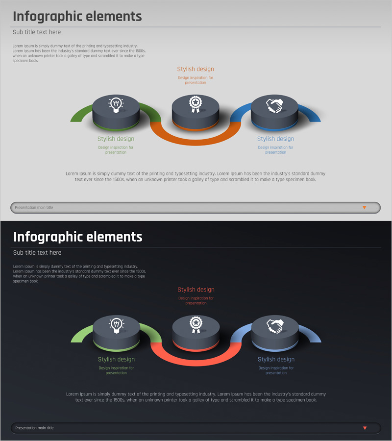 비스니스 연결 3D 다이어그램 – 사업 추진 전략