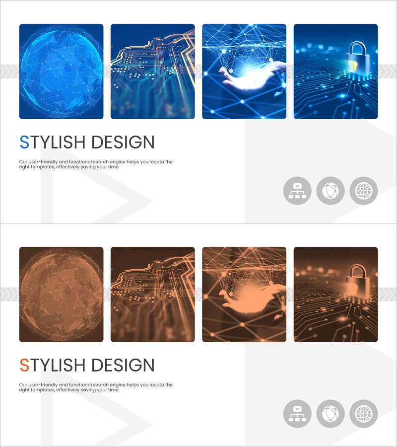 소셜 네트워크 프로그램 개요 – 세련된 디자인으로 전달하는 핵심 메시지