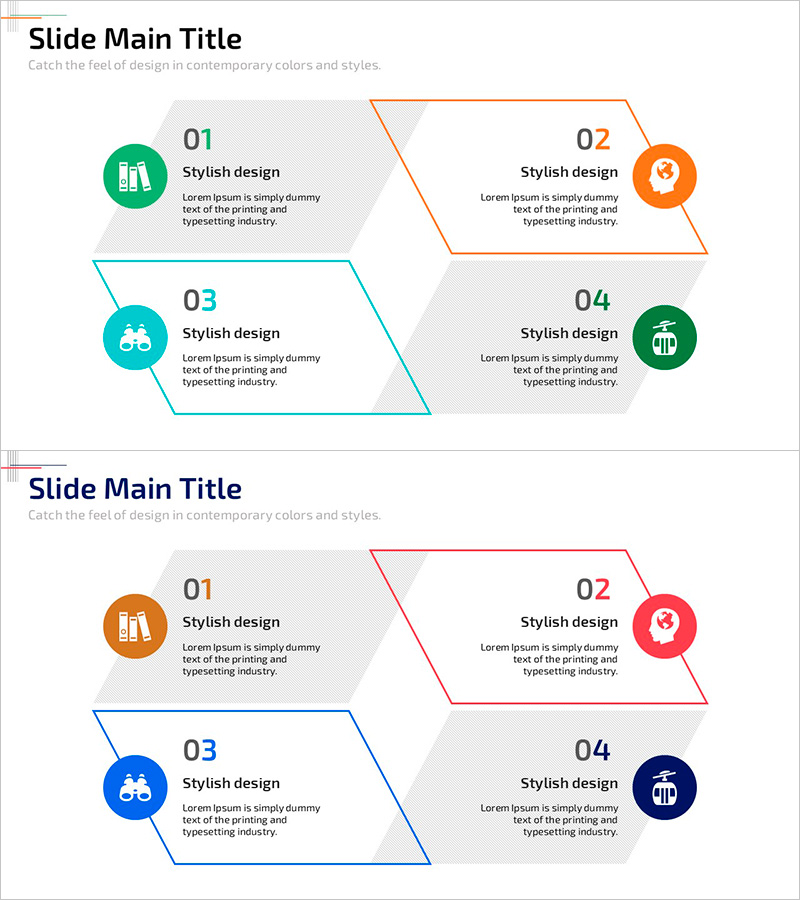 평행사변형 특성 텍스트 – 기술 부문 시각화