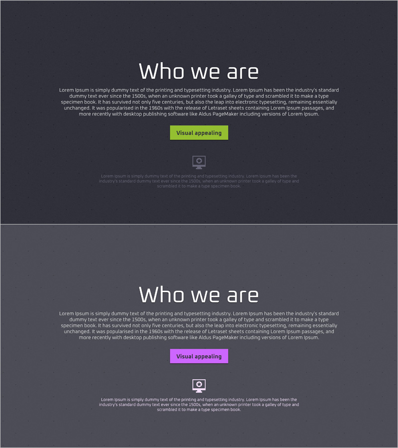 우리가 누구인지 소개하는 인트로 슬라이드