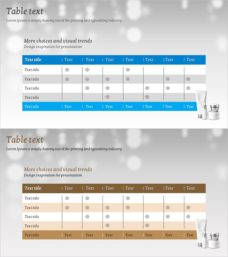화장품 성분 체크 리스트 PPT 슬라이드
