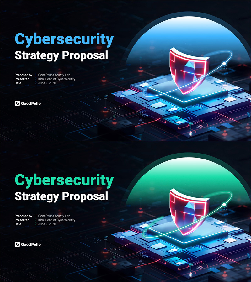 사이버 위협으로부터 보호하는 방패 보호막 커버