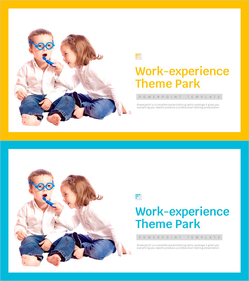 육아 템플릿 메인표지 – 생동감 넘치는 디자인