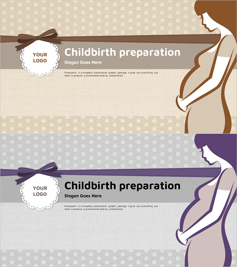 출산 준비 템플릿 표지 – 따뜻함과 기대를 담다