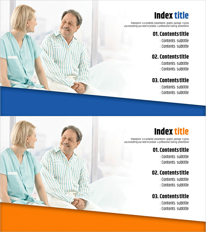 메디컬 핵심 가치 및 대표자 소개 슬라이드