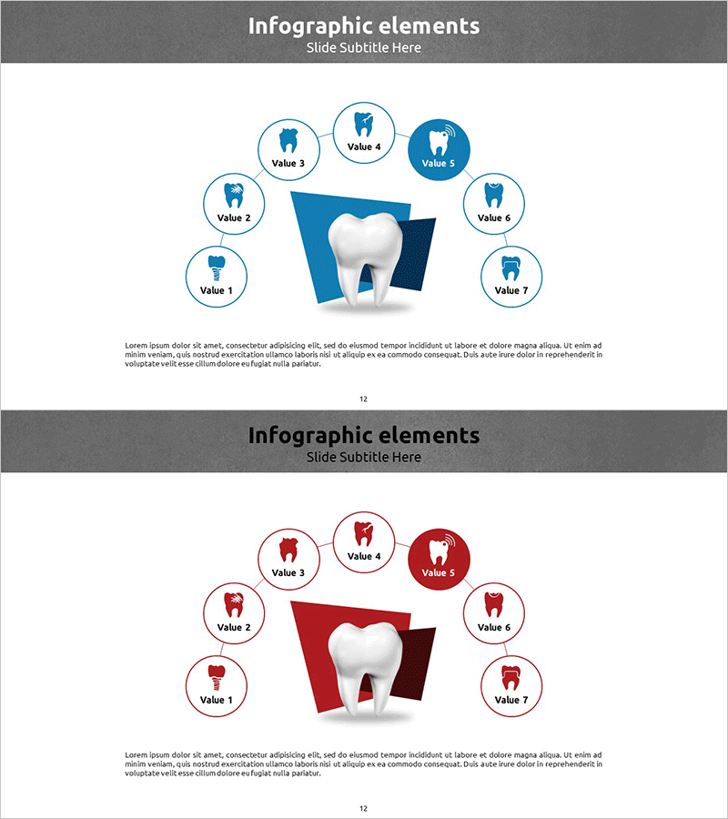 충치 발생 과정을 시각화한 다이어그램 슬라이드 – 운영계획을 위한 필수 요소