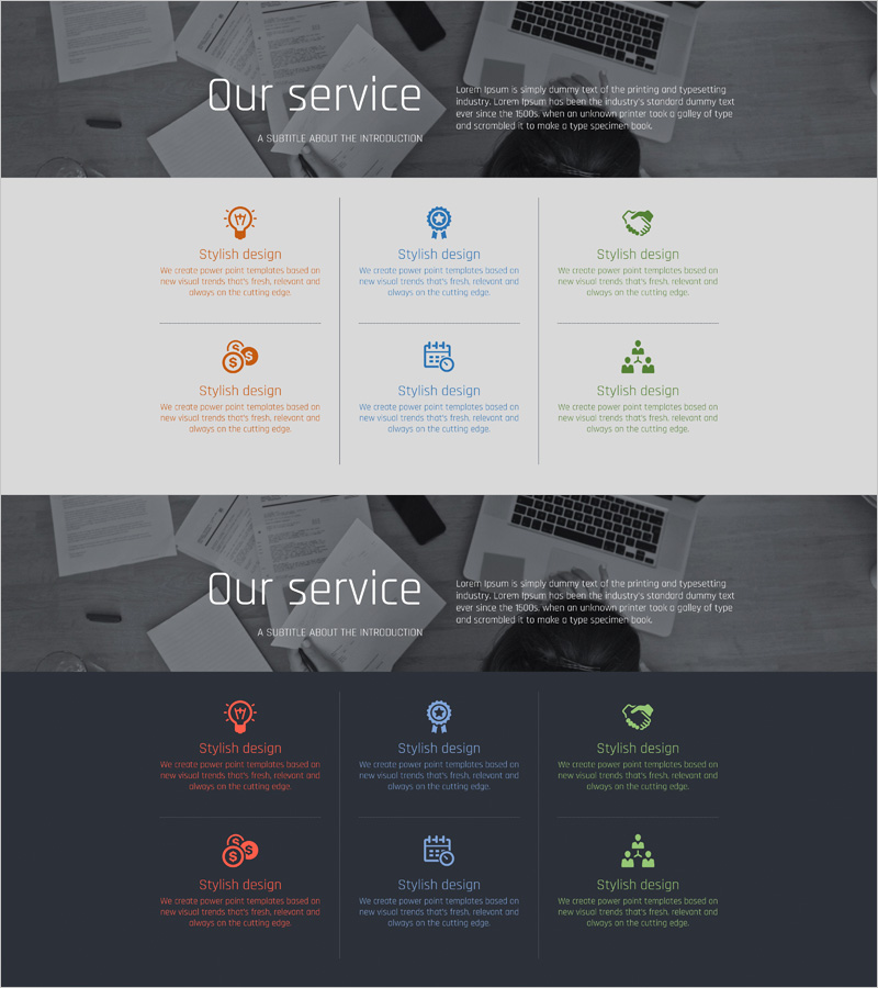 금융 비즈니스 서비스 소개 – 콘텐츠 및 이점