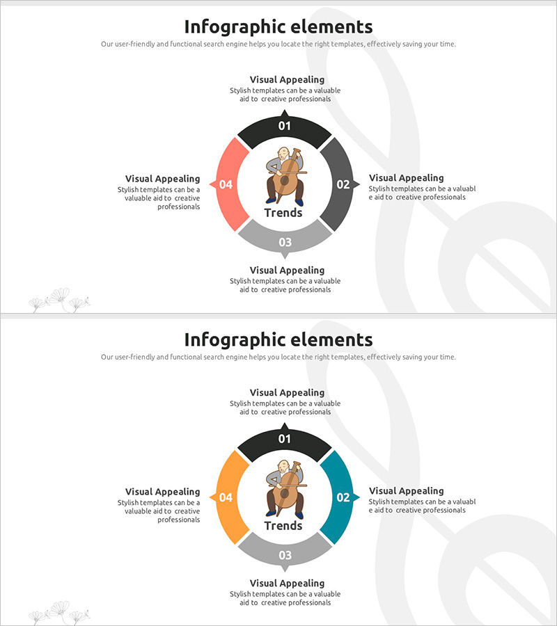 음악가와 확산 다이어그램