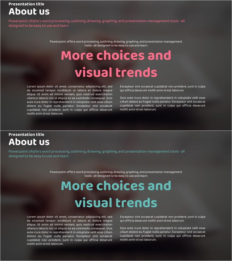 어플리케이션 소개 및 인트로 슬라이드