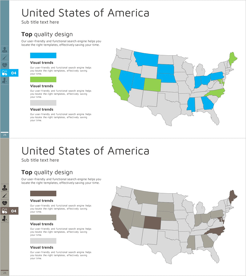 미국 목표 시장전략 지도 – 마케팅 계획 및 전략 수립