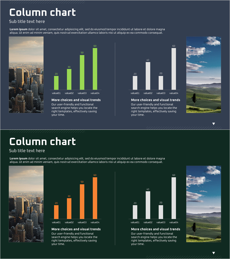 비교 분석 그래프 – 시장 및 경쟁사 분석