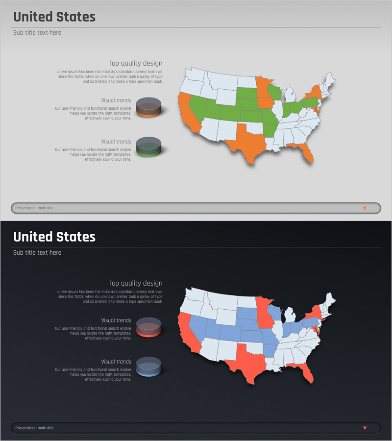 미국 지도 목표 시장 전략 – 마케팅 계획 및 분석