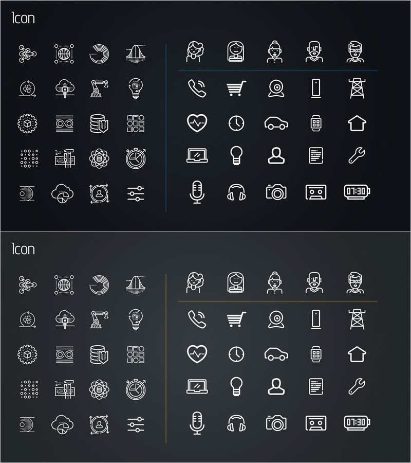 Business Communication Slides with Icons