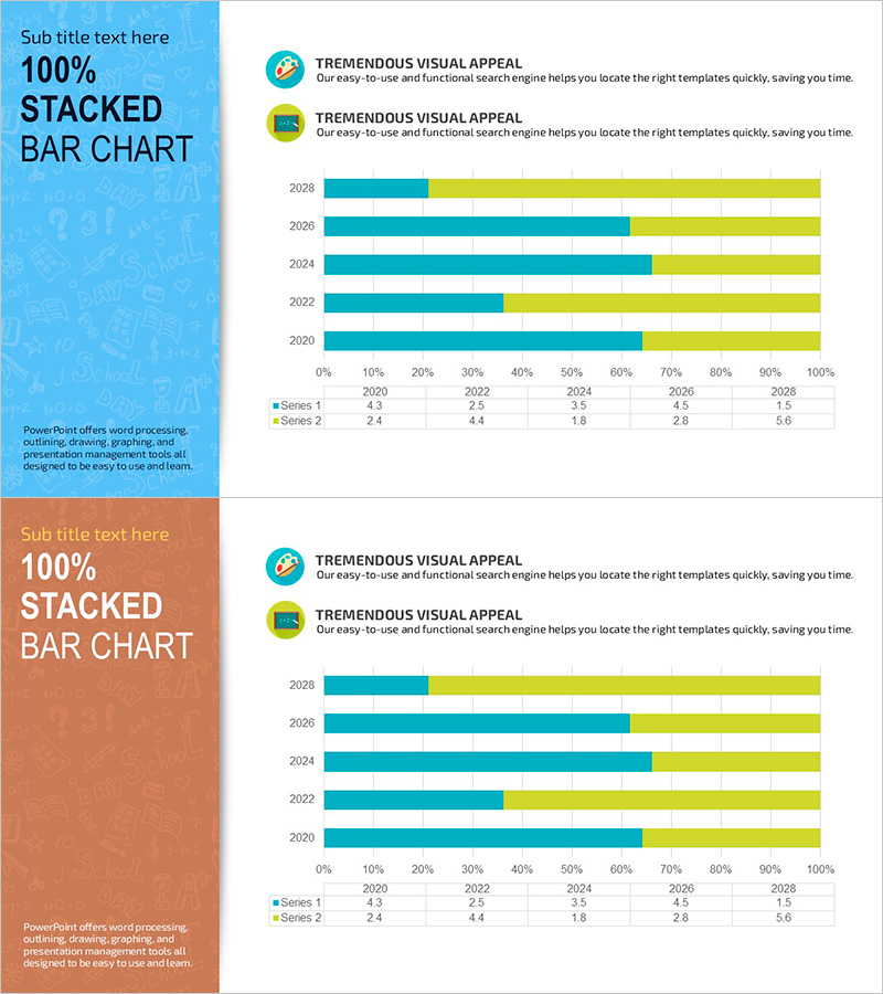 청록 그린 비교형 그래프 – 시장 분석 및 동향
