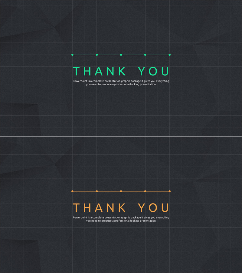 모바일 네트워크 프레젠테이션 엔딩표지