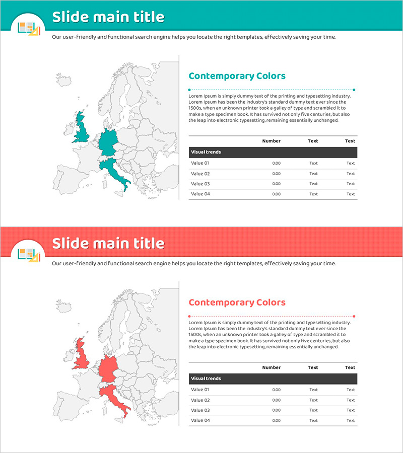 지역표시와 맵 테이블로 시장 분석 시각화