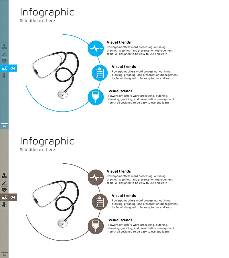 의료 사업목표 연결 다이어그램