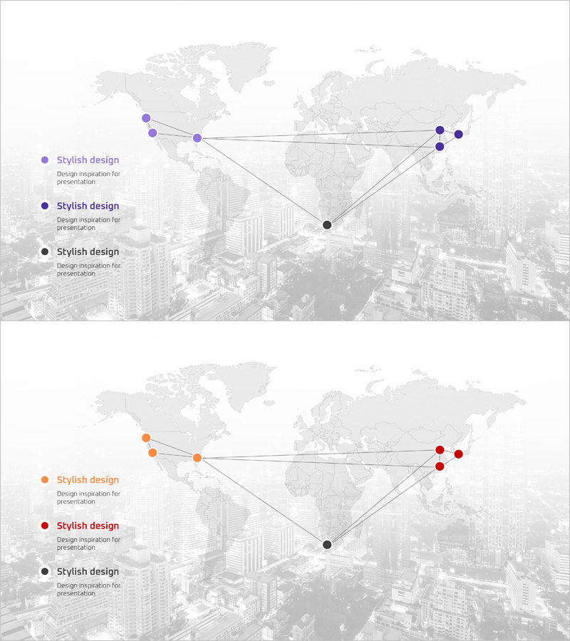 글로벌 시장 진출 국가 분석 인포그래픽 슬라이드