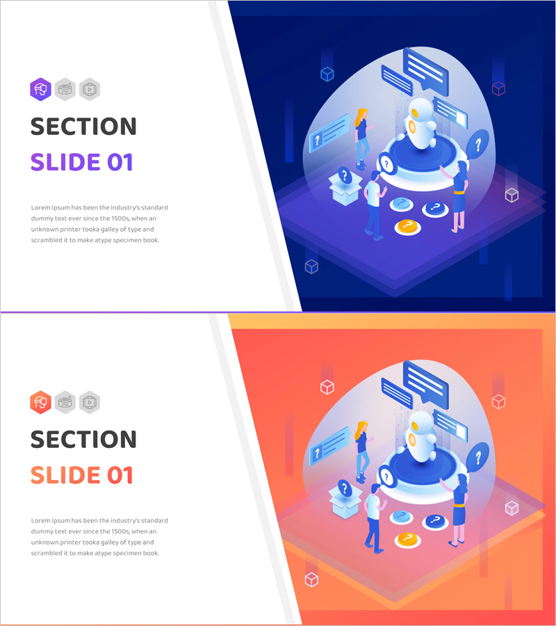 버추얼 리얼리티 템플릿 간지 01