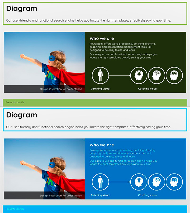 소개 메시지와 인포그래픽 요소로 완성하는 효과적인 프레젠테이션