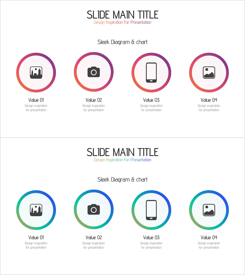 카메라 앱 구성내용 다이어그램 – 차별화된 비즈니스 소개