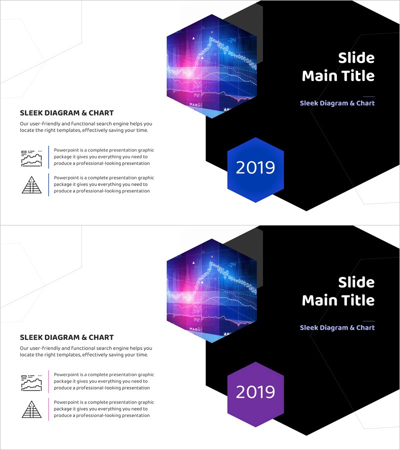 주식 사업 개요 슬라이드 – 주식 시장 데이터 시각화