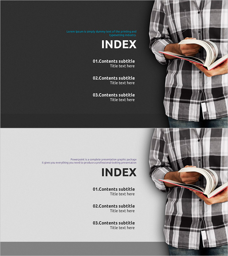 책 넘기는 사람 목차 슬라이드