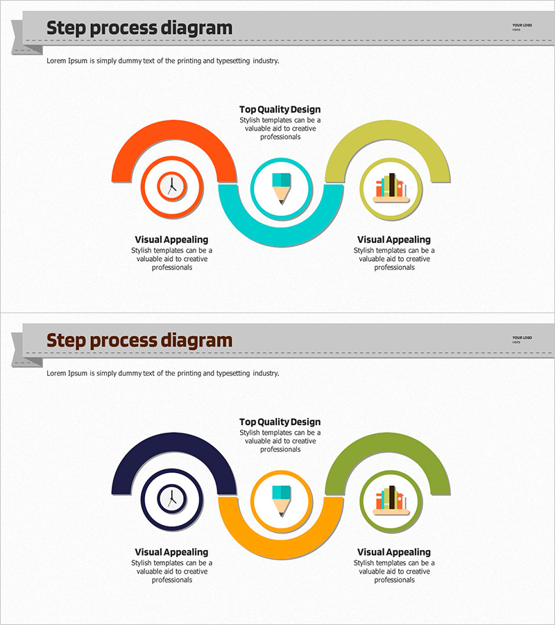 사업 추진 전략을 나타내는 추진 경과 프로세스 다이어그램